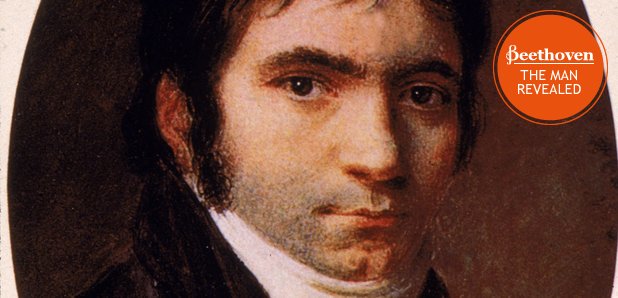 Ludwig van Beethoven 1803 with stamp