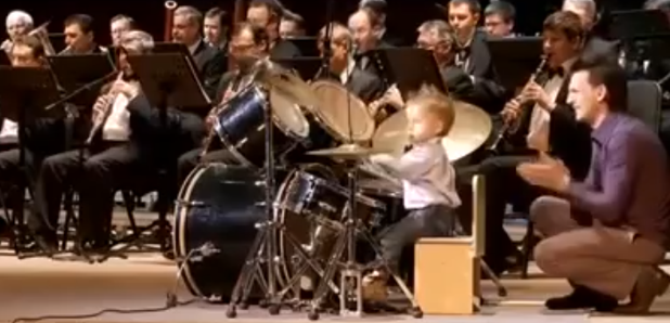 child prodigy drummer