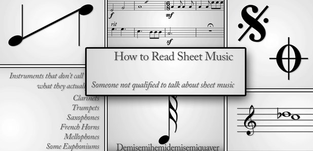 how to read sheet music